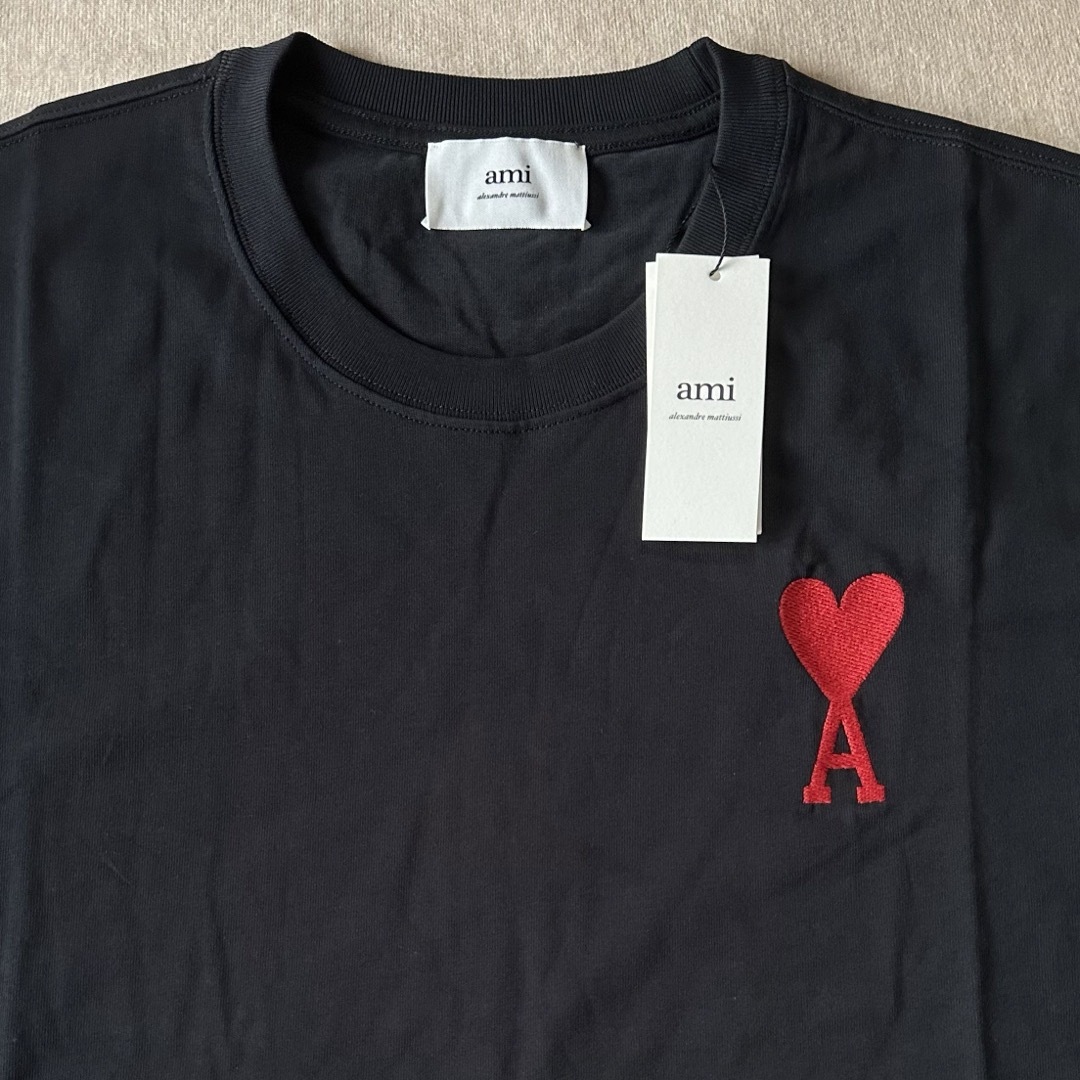 ami - 黒XXL新品 AMI Paris ビッグ ロゴ グラフィック Tシャツ ami - 黒XXL新品 AMI Paris ビッグ ロゴ グラフィック Tシャツ