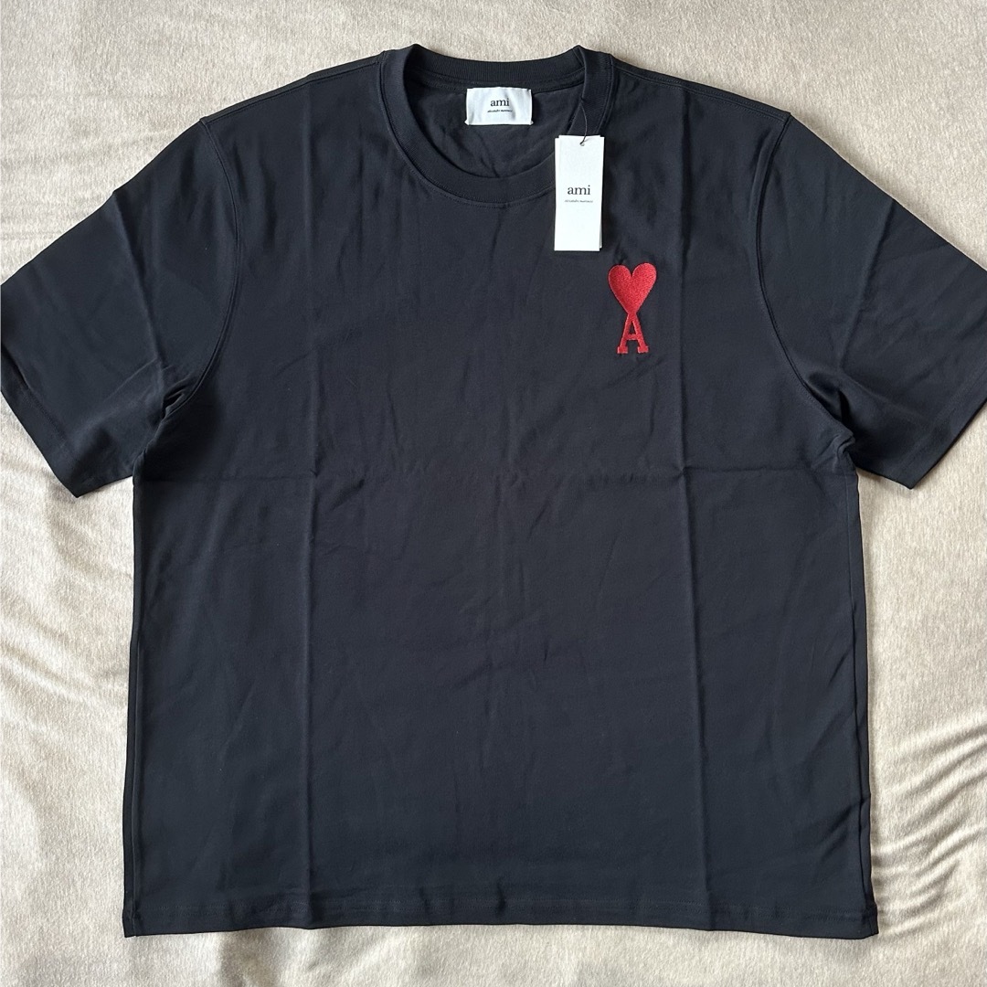 ami - 黒XXL新品 AMI Paris ビッグ ロゴ グラフィック Tシャツ ami - 黒XXL新品 AMI Paris ビッグ ロゴ グラフィック Tシャツ