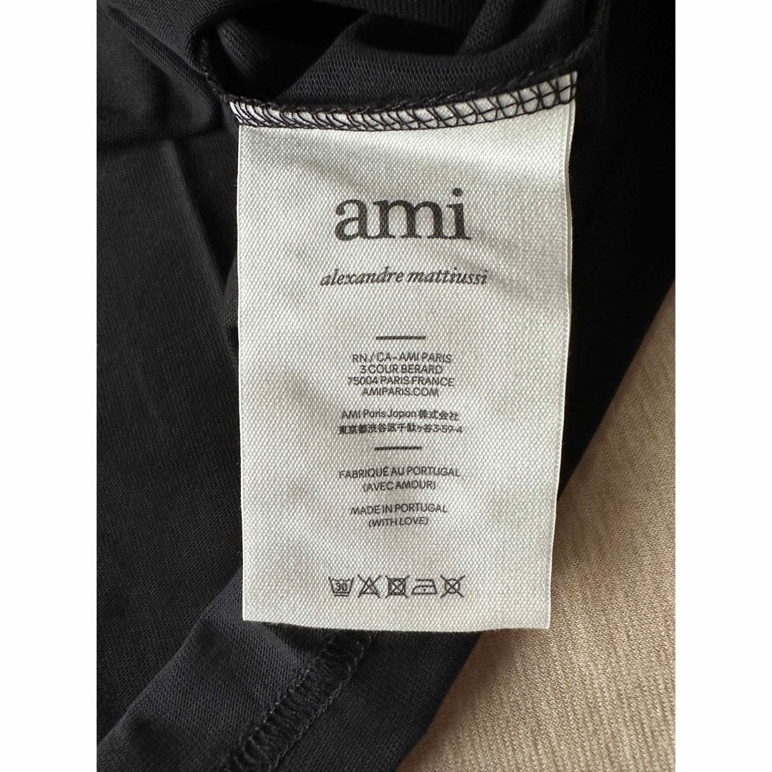 ami - 黒XXL新品 AMI Paris ビッグ ロゴ グラフィック Tシャツ ami - 黒XXL新品 AMI Paris ビッグ ロゴ グラフィック Tシャツ