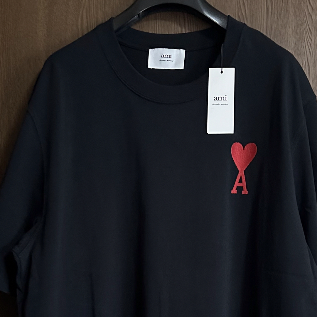 ami - 黒XXL新品 AMI Paris ビッグ ロゴ グラフィック Tシャツ ami - 黒XXL新品 AMI Paris ビッグ ロゴ グラフィック Tシャツ