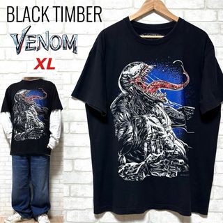 マーベル(MARVEL)のMARVEL マーベル VENOM T-Shirt アメコミ ビッグプリント(Tシャツ/カットソー(半袖/袖なし))