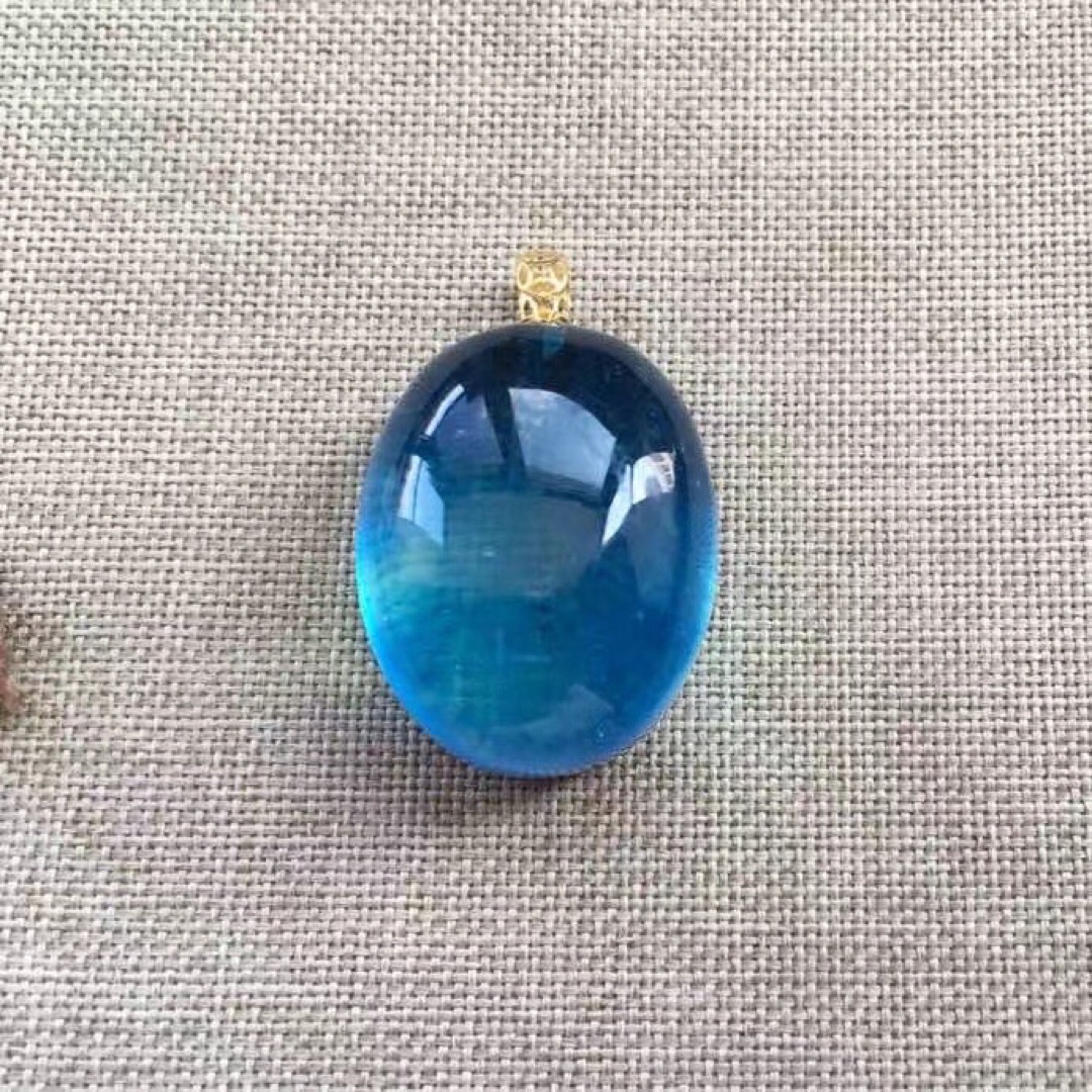 ⭐︎【高級】天然 アクアマリン ペンダントトップ k18 9.5g ⭐︎【高級】天然 アクアマリン ペンダントトップ k18 9.5g