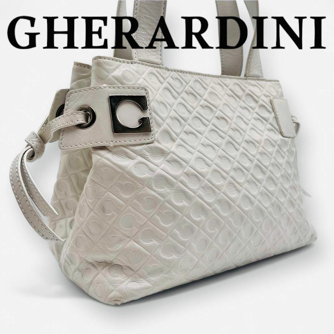 GHERARDINI - 美品✨ GHERARDINI ゲラルディーニ ハンドバッグ GHERARDINI - 美品✨ GHERARDINI ゲラルディーニ ハンドバッグ