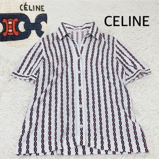 CELINE(コットン ・ シャツ/ブラウス(半袖/袖なし))のフリマ CELINE(コットン ・ シャツ/ブラウス(半袖/袖なし))のフリマ