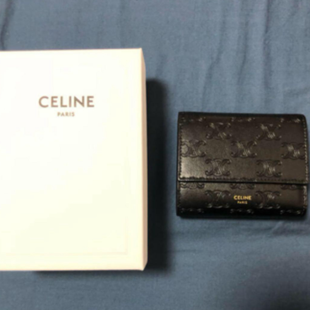 CELINE - セリーヌ　トリフォールドウォレット　トリオンフ