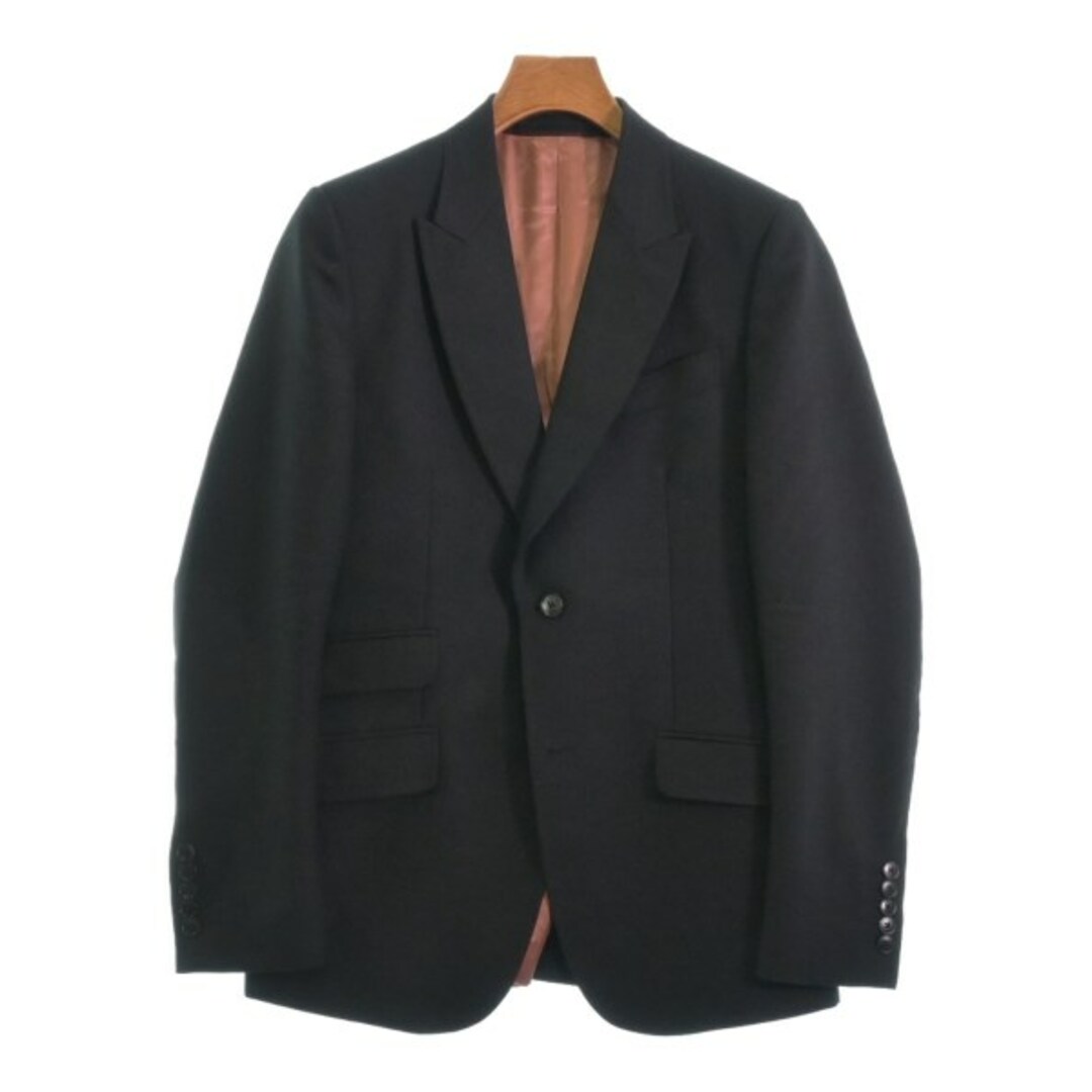 GUCCI - GUCCI グッチ テーラードジャケット 46(M位) 黒x赤x緑等 GUCCI - GUCCI グッチ テーラードジャケット 46(M位) 黒x赤x緑等