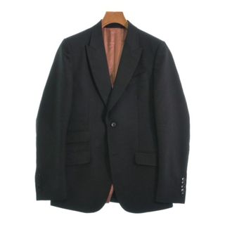 GUCCI - GUCCI グッチ テーラードジャケット 46(M位) 黒x赤x緑等 GUCCI - GUCCI グッチ テーラードジャケット 46(M位) 黒x赤x緑等
