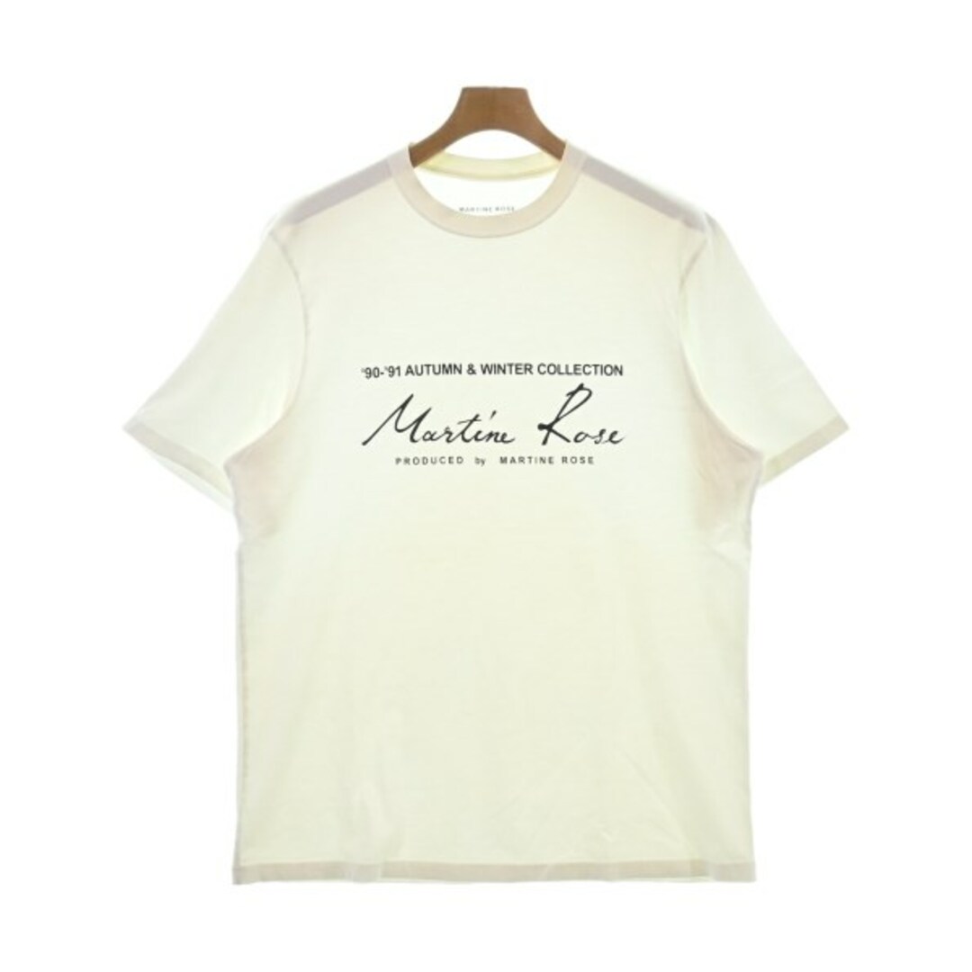 Martine Rose マーティンローズ Tシャツ・カットソー XL 白 【古着】 Martine Rose マーティンローズ Tシャツ・カットソー XL 白 【古着】