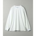 【WHITE】【XL】<CGS.> リサイクルポリエステル ロングスリーブ ラックTシャツ -MADE IN JAPAN-
