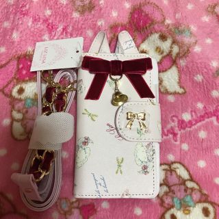 リズリサ(LIZ LISA)の新品リズリサ キャットカップ ピンクiPhoneケース(iPhoneケース)