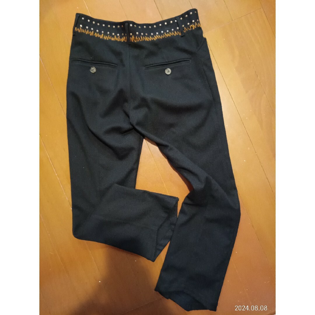 ベッド J.W フォード 21SS-B-PT01/サイドスリットパンツ ベッド J.W フォード 21SS-B-PT01/サイドスリットパンツ
