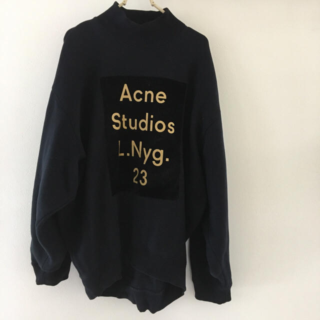acne studios ロゴ スウェット xs