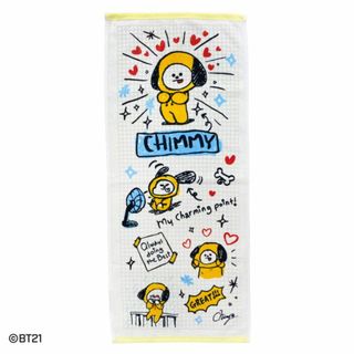 ビーティーイシビル(BT21)のBT21 カラースケッチ_CHIMMY フェイスタオル(タオル/バス用品)