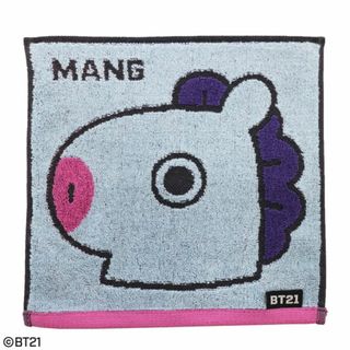 ビーティーイシビル(BT21)のBT21 フェイス_MANG ミニタオル(タオル/バス用品)