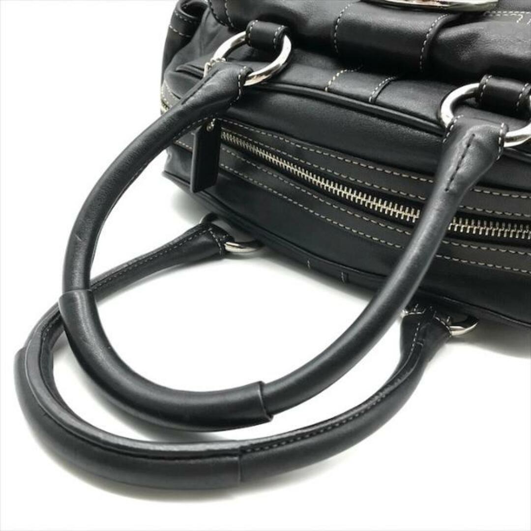 COACH - 良品 COACH コーチ レザー ステッチ ハンド レディース COACH - 良品 COACH コーチ レザー ステッチ ハンド レディース