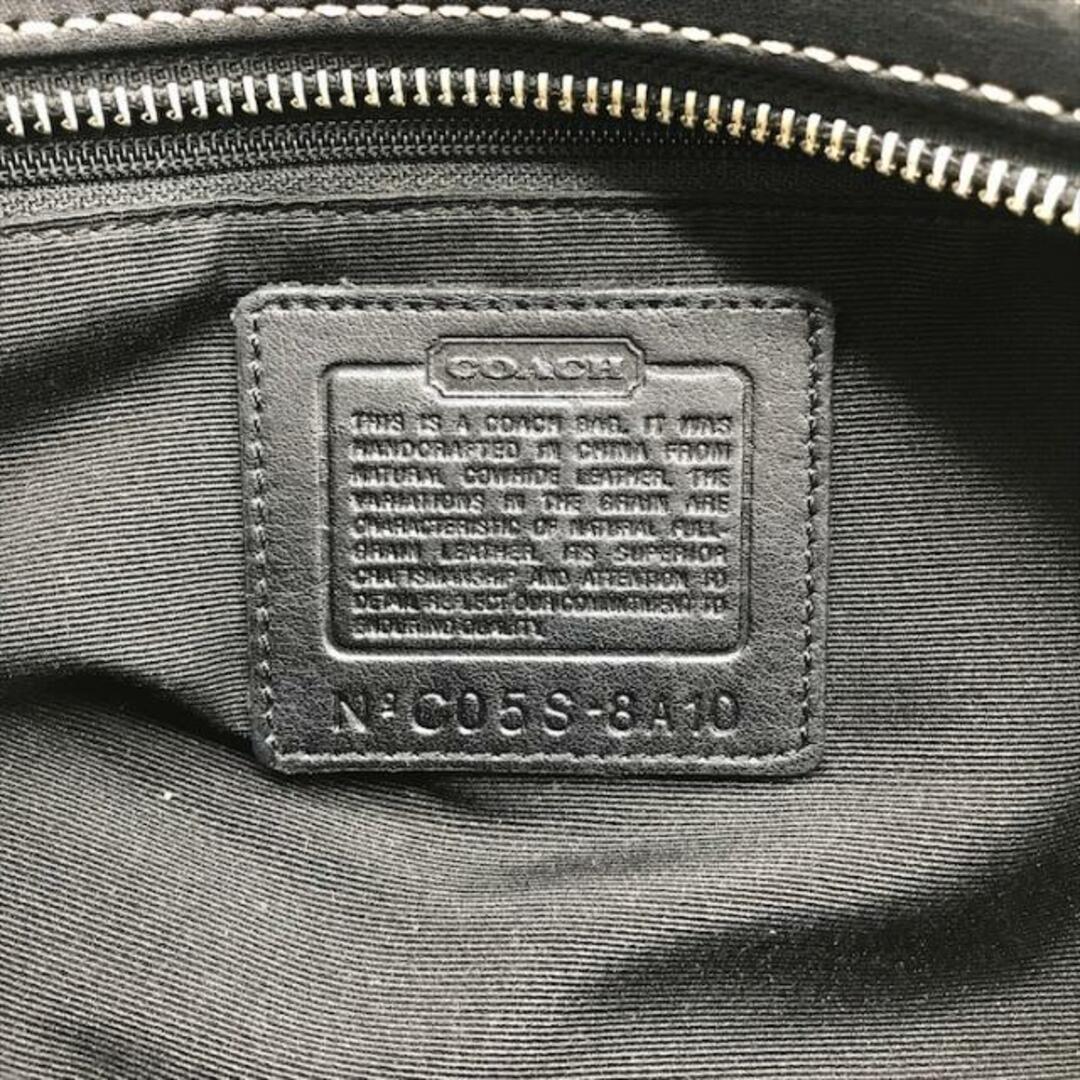 COACH - 良品 COACH コーチ レザー ステッチ ハンド レディース COACH - 良品 COACH コーチ レザー ステッチ ハンド レディース