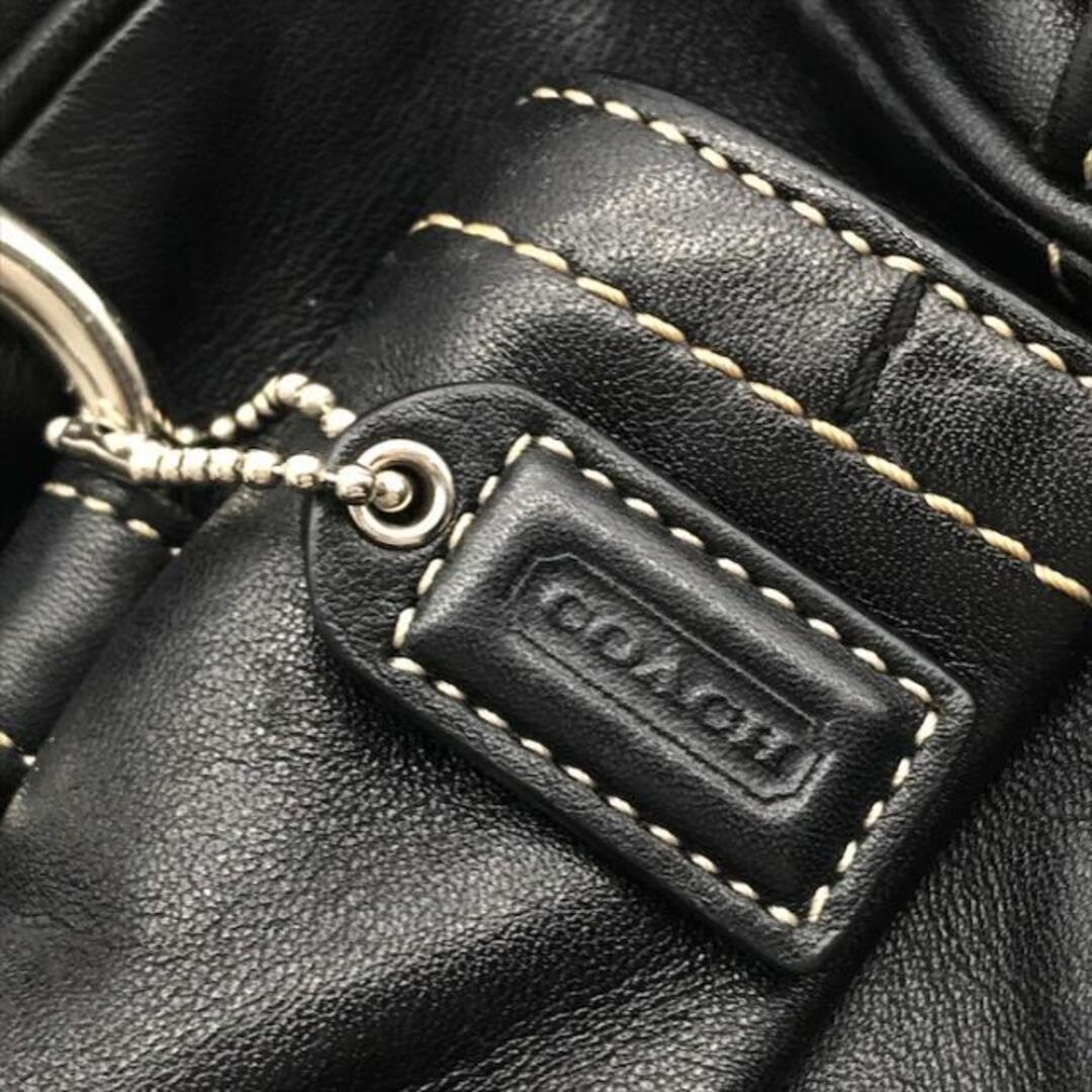 COACH - 良品 COACH コーチ レザー ステッチ ハンド レディース COACH - 良品 COACH コーチ レザー ステッチ ハンド レディース