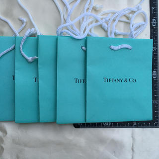 ティファニー(Tiffany & Co.)の未使用・ティファニー手提げ紙袋5枚セット(ショップ袋)