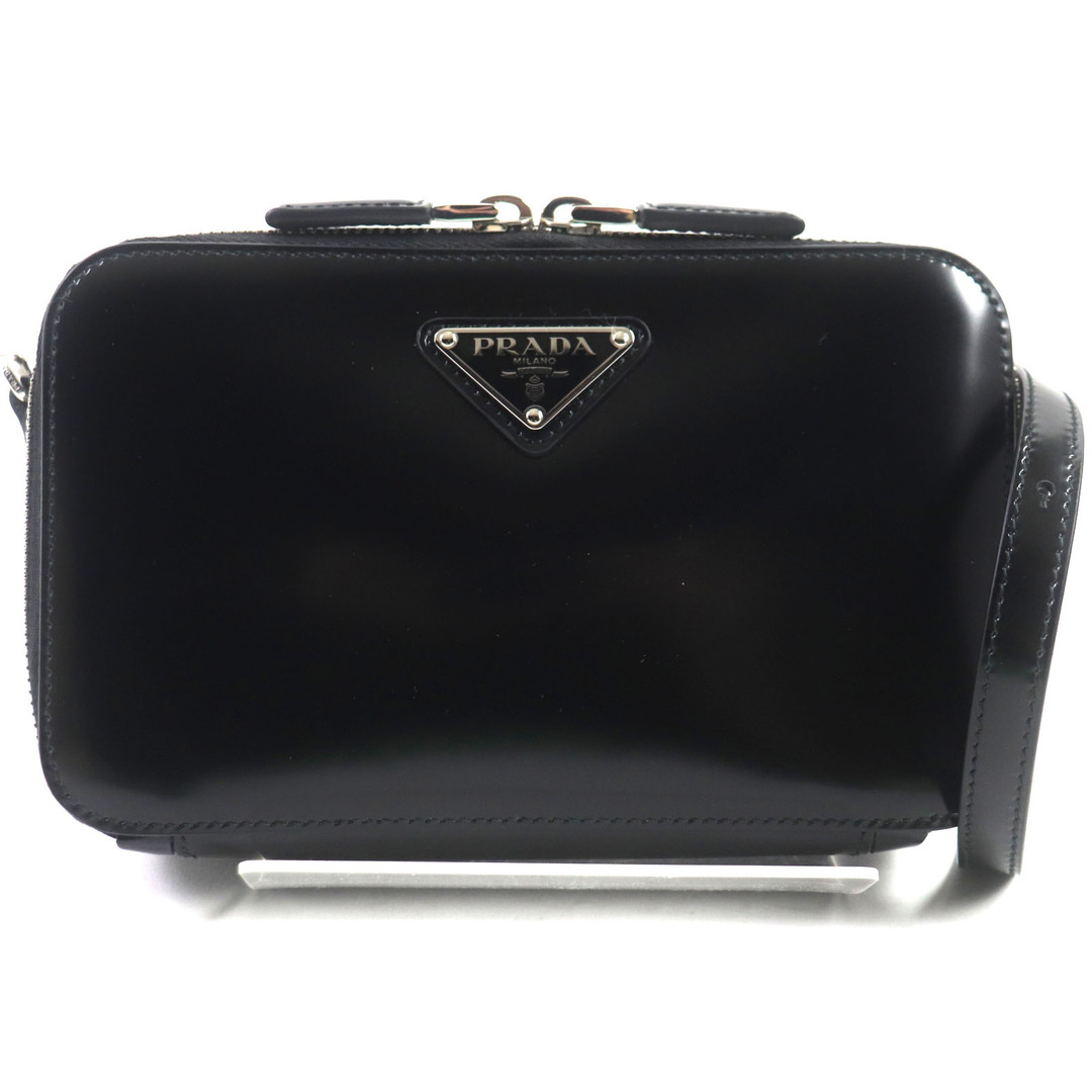 PRADA - 極美品▽PRADA プラダ 2VH173 ブリック ブラッシュド PRADA - 極美品▽PRADA プラダ 2VH173 ブリック ブラッシュド