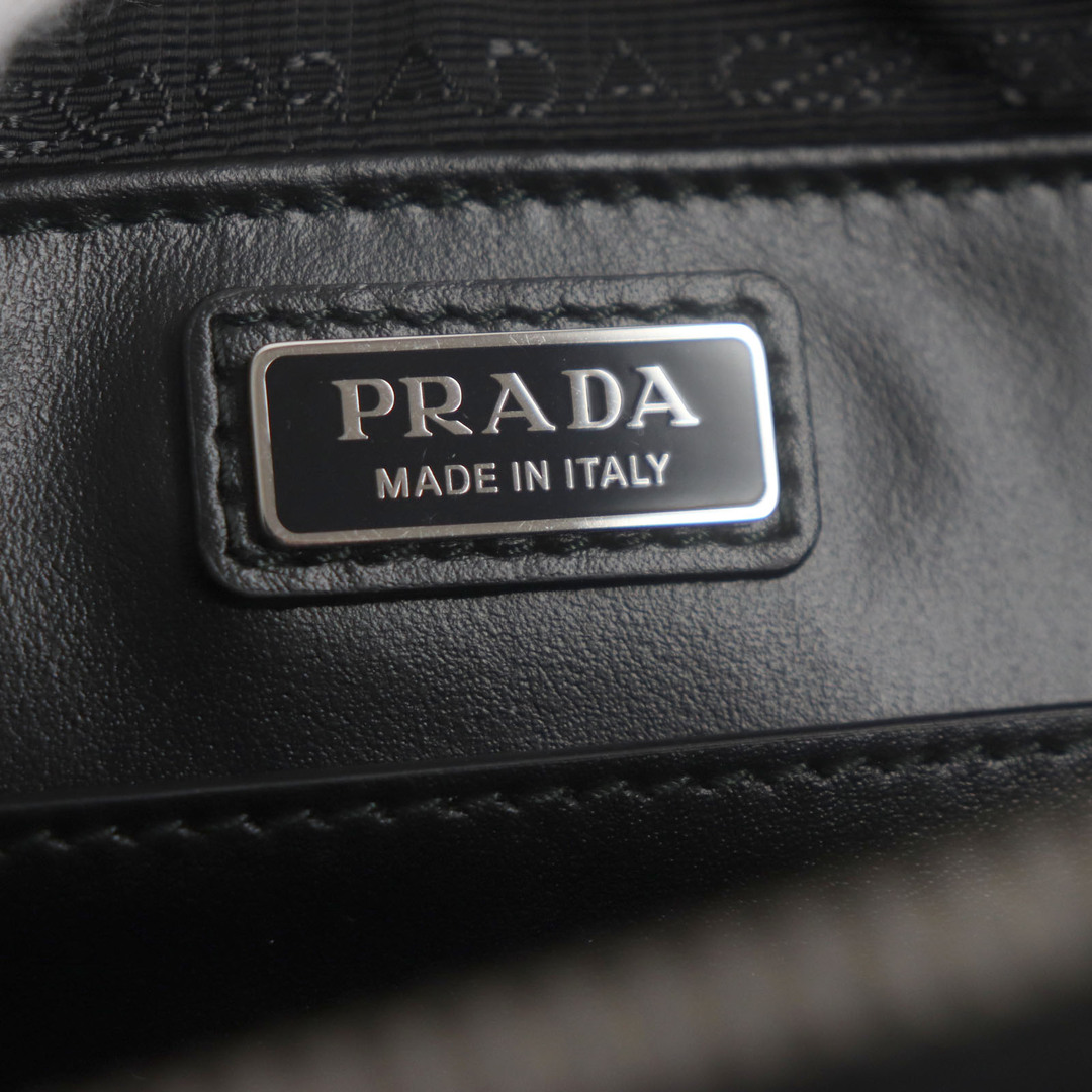 PRADA - 極美品▽PRADA プラダ 2VH173 ブリック ブラッシュド PRADA - 極美品▽PRADA プラダ 2VH173 ブリック ブラッシュド