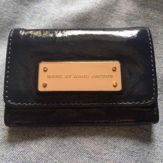 マークバイマークジェイコブス(MARC BY MARC JACOBS)の最終値下げ💓MARC BY MARC JACOBS 名刺入れ ネイビー(名刺入れ/定期入れ)