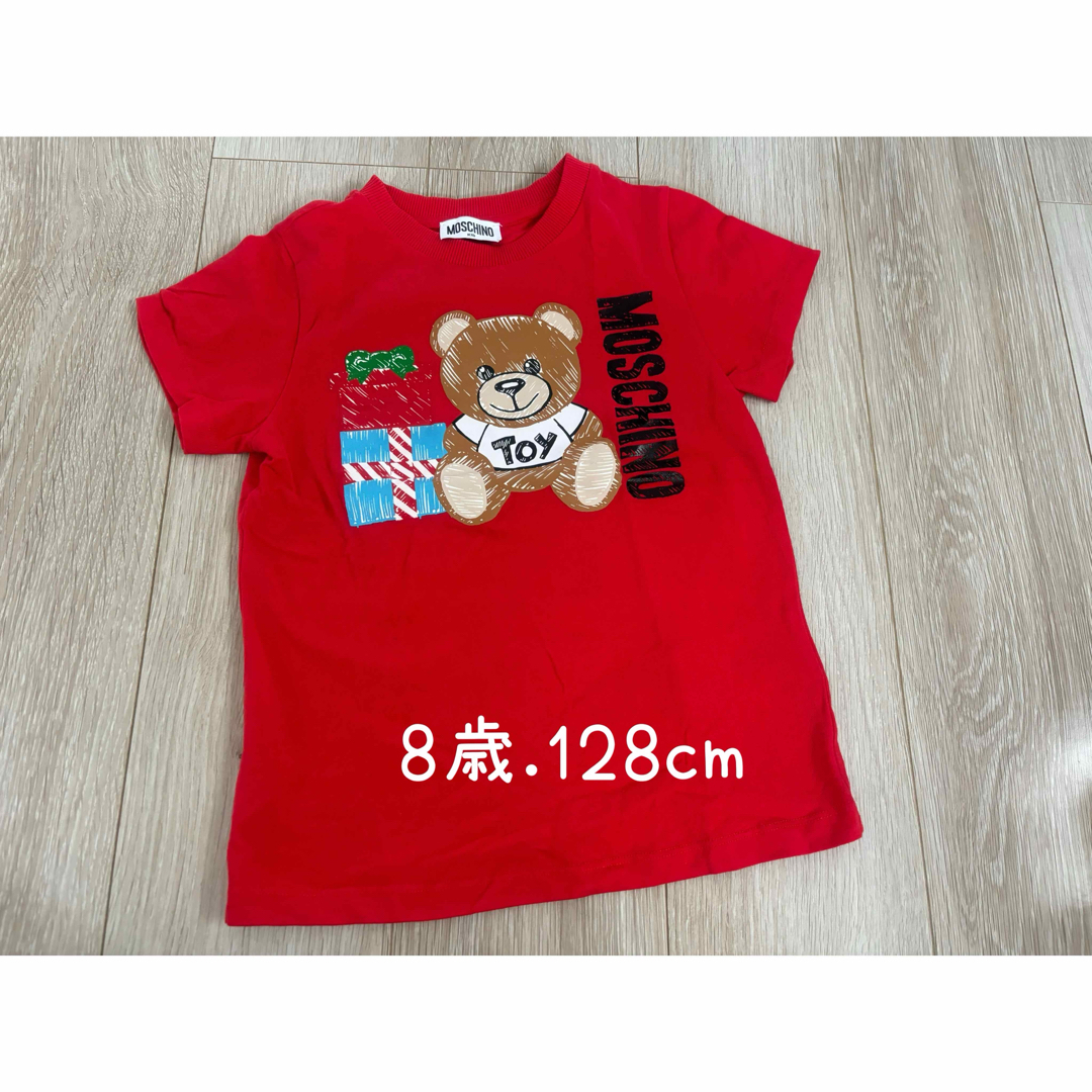 モスキーノ Moschino kids プリントTシャツ 10Y 新品未使用 モスキーノ Moschino kids プリントTシャツ 10Y 新品未使用