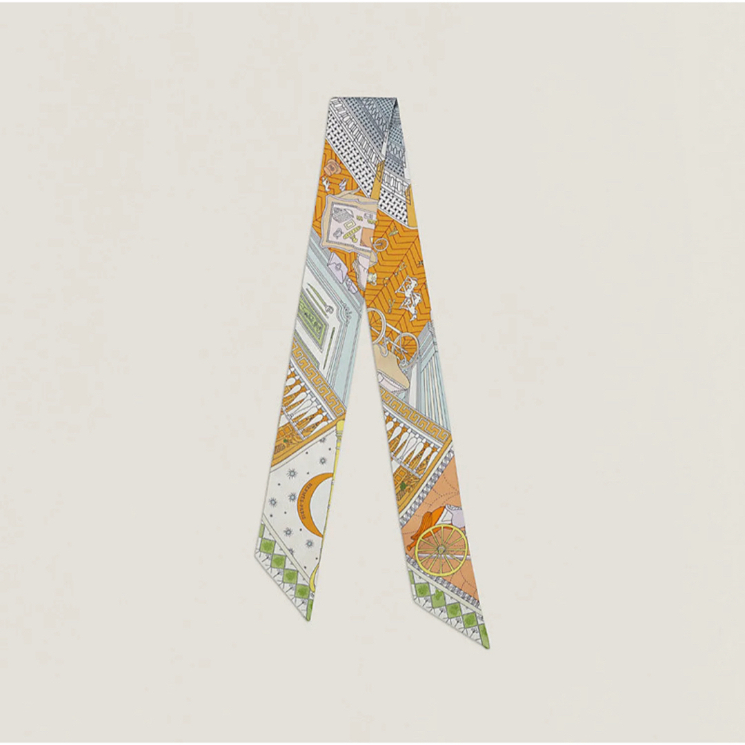 新品】HERMES ツイリー OBJETS DE CURIOSITE 新品】HERMES ツイリー OBJETS DE CURIOSITE