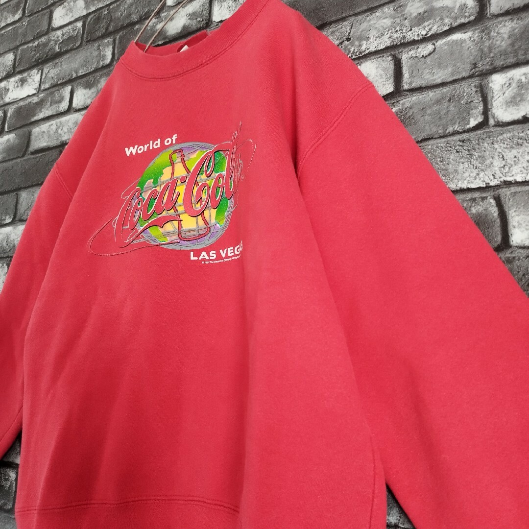コカ・コーラ - USA製90sラスベガスコカコーラストア限定袖太 コカ・コーラ - USA製90sラスベガスコカコーラストア限定袖太