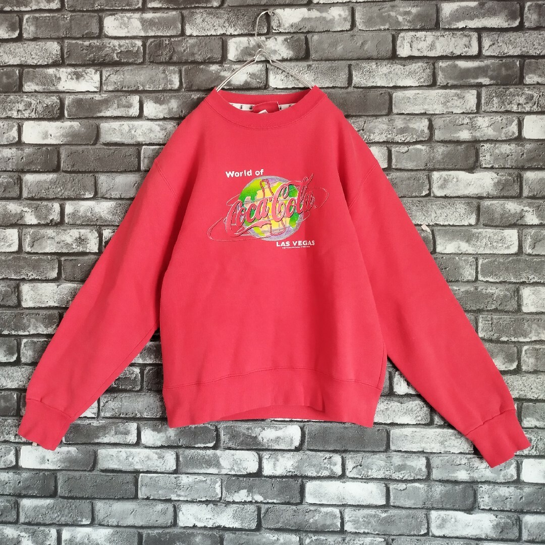 コカ・コーラ - USA製90sラスベガスコカコーラストア限定袖太 コカ・コーラ - USA製90sラスベガスコカコーラストア限定袖太