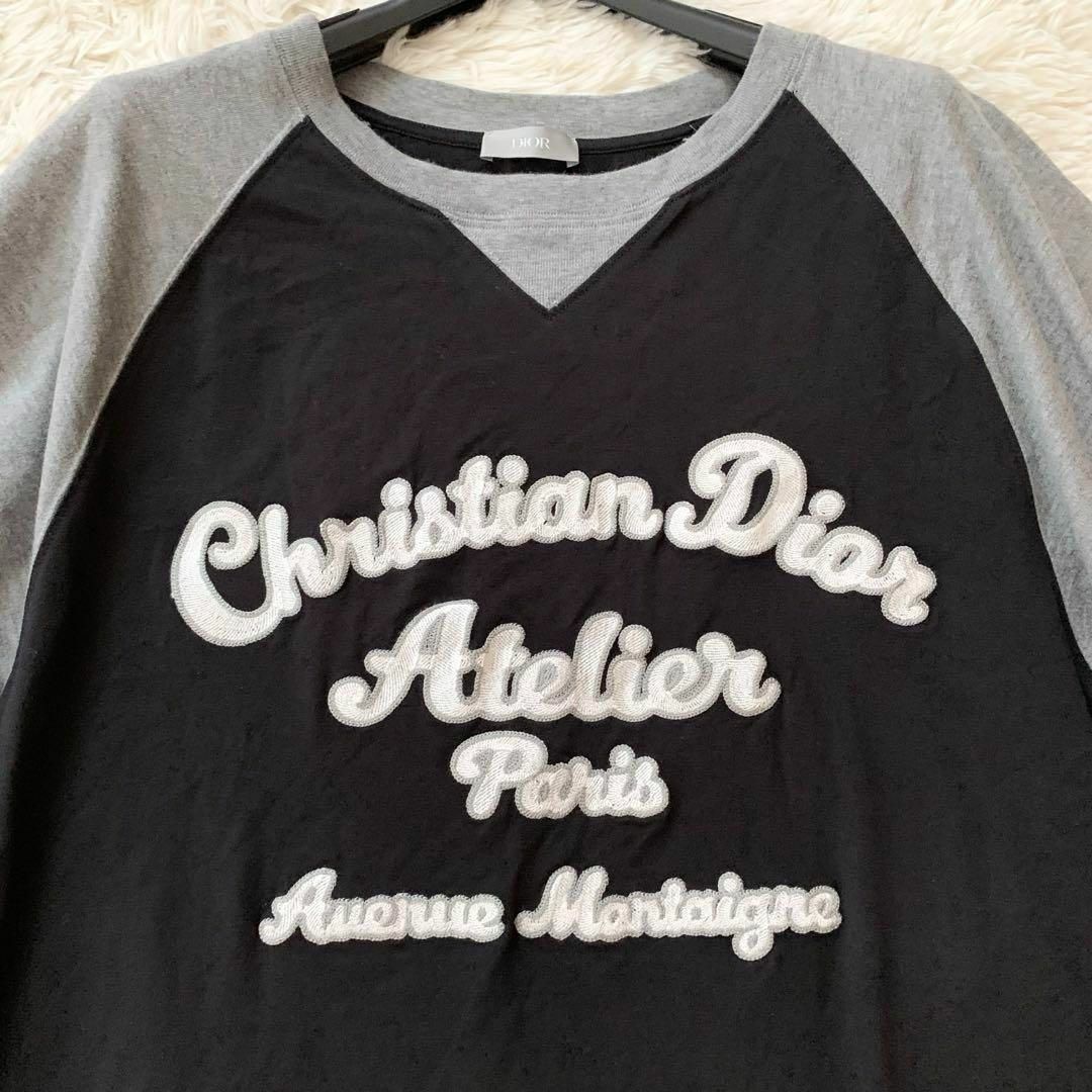 Dior - 極美品✨DIOR トップス 半袖 Tシャツ アトリエ ロゴ 刺繍 Dior - 極美品✨DIOR トップス 半袖 Tシャツ アトリエ ロゴ 刺繍