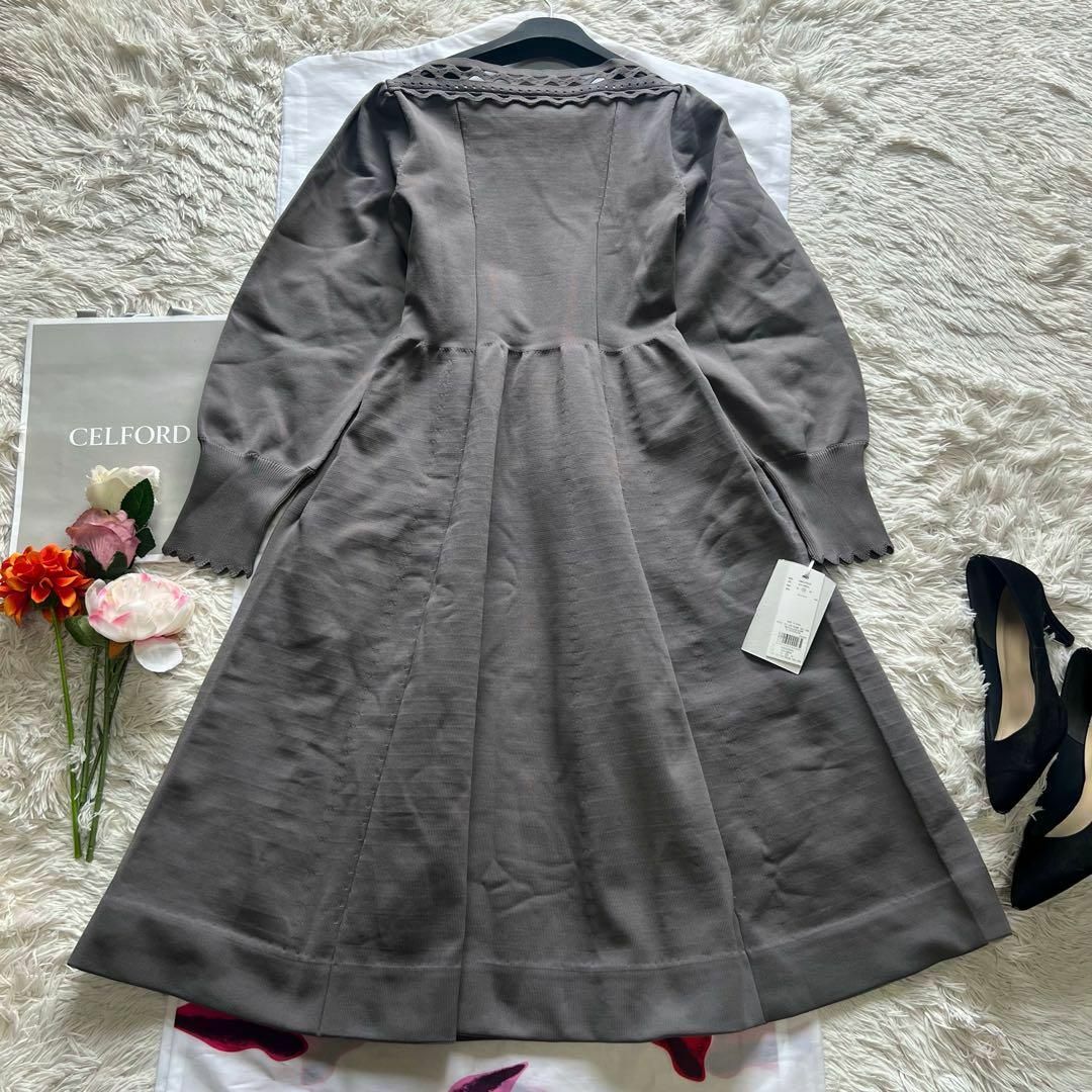 CELFORD - 【未使用タグ付き】CELFORD ロングワンピース グレー CELFORD - 【未使用タグ付き】CELFORD ロングワンピース グレー
