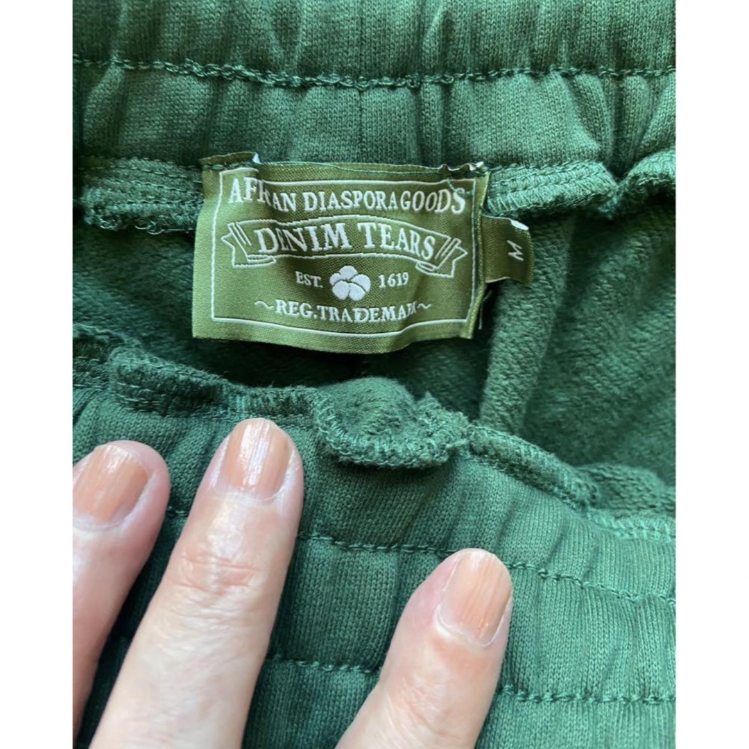 デニムティアーズ denim tears ハーフパンツ フラワー グリーン デニムティアーズ denim tears ハーフパンツ フラワー グリーン