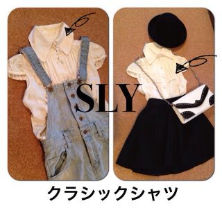 スライ(SLY)のSLY♡クラシックシャツ(シャツ/ブラウス(半袖/袖なし))