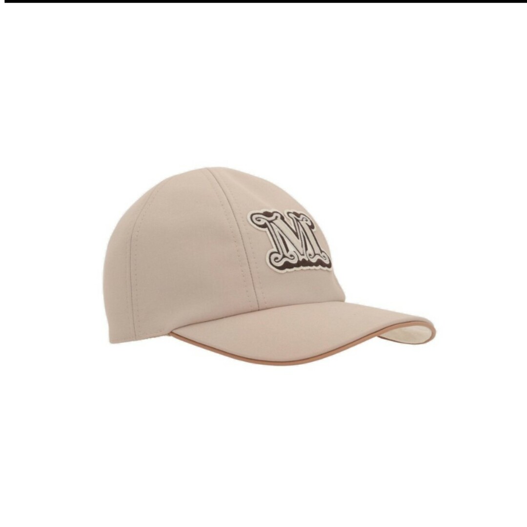 MAX MARA コットン ベースボールキャップ Mロゴ MAX MARA コットン ベースボールキャップ Mロゴ