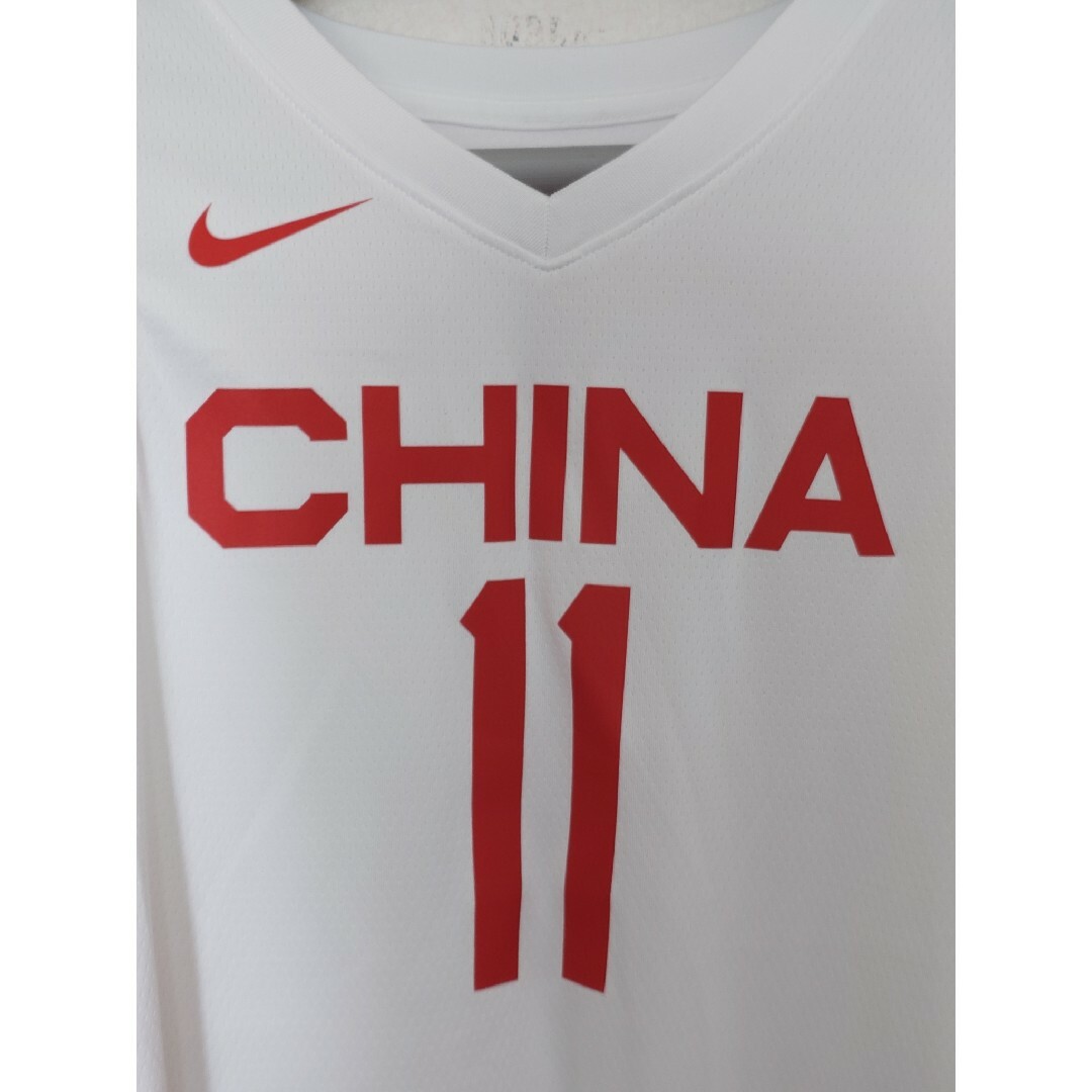 NIKE - 中国代表 バスケットボール ユニフォーム L 易建聯 NIKE NIKE - 中国代表 バスケットボール ユニフォーム L 易建聯 NIKE