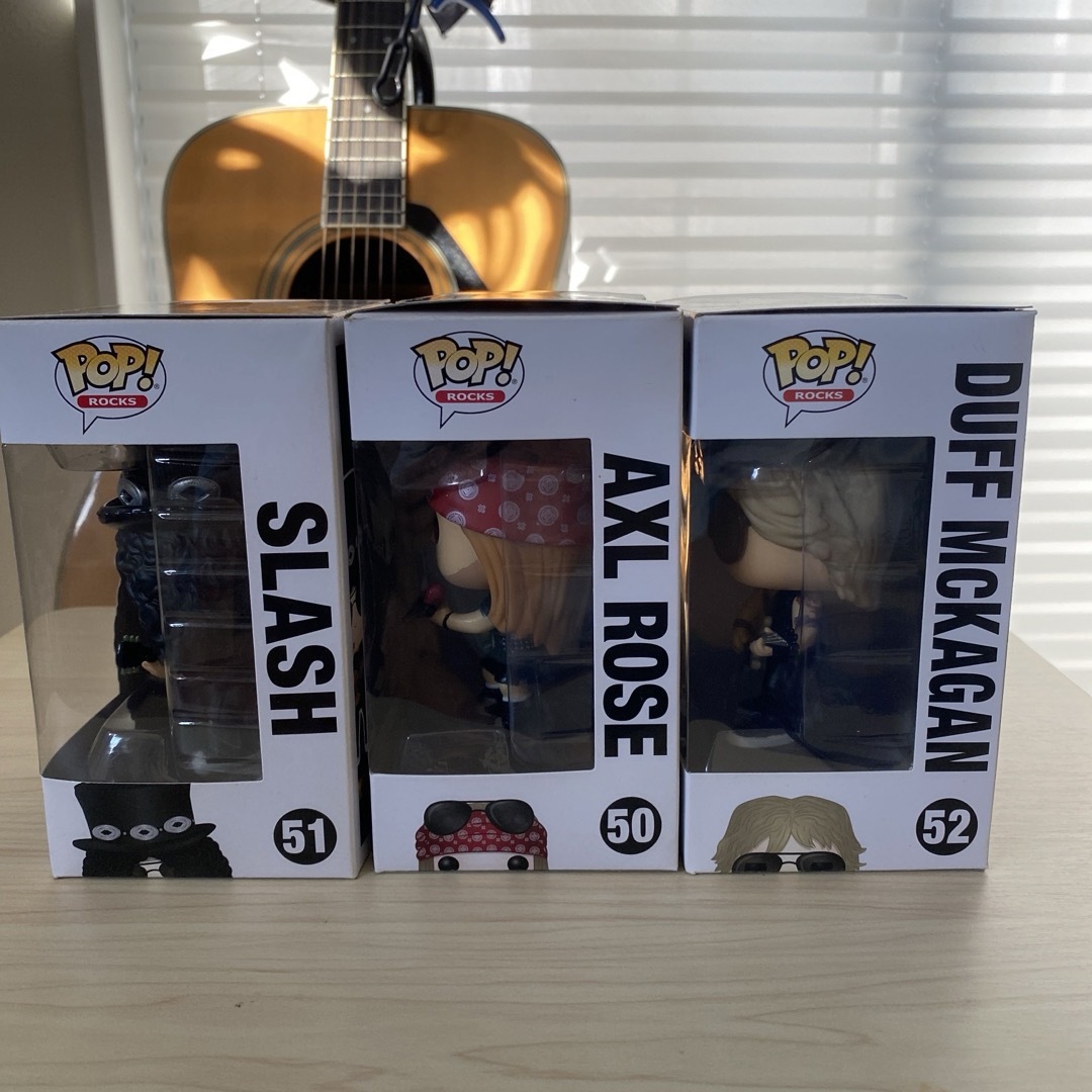 FUNKO ガンズアンドローゼズ フィギュア3点セット FUNKO ガンズアンドローゼズ フィギュア3点セット