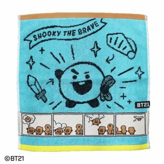 ビーティーイシビル(BT21)のBT21 コミックタッチ_SHOOKY ウォッシュタオル(タオル/バス用品)