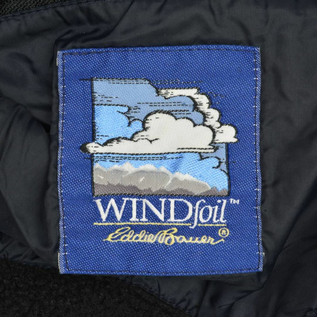 Eddie Bauer - 【EDDIEBAUER】80s 黒タグ Windfoilナイロン Eddie Bauer - 【EDDIEBAUER】80s 黒タグ Windfoilナイロン