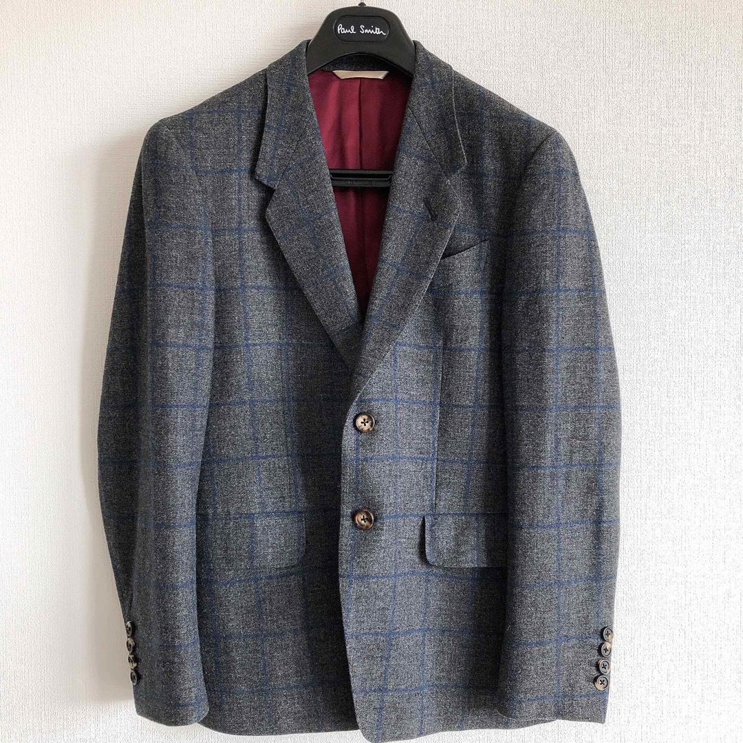 美品】ポールスミス 定価11万 ジャケット アルパカ カシミヤ 美品】ポールスミス 定価11万 ジャケット アルパカ カシミヤ