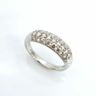 ◆Pt900 リング 指輪 パヴェダイヤ 1.0ct 17号 【リング/指輪/アクセサリー】 ブランド【中古】 [0220491631](リング(指輪))