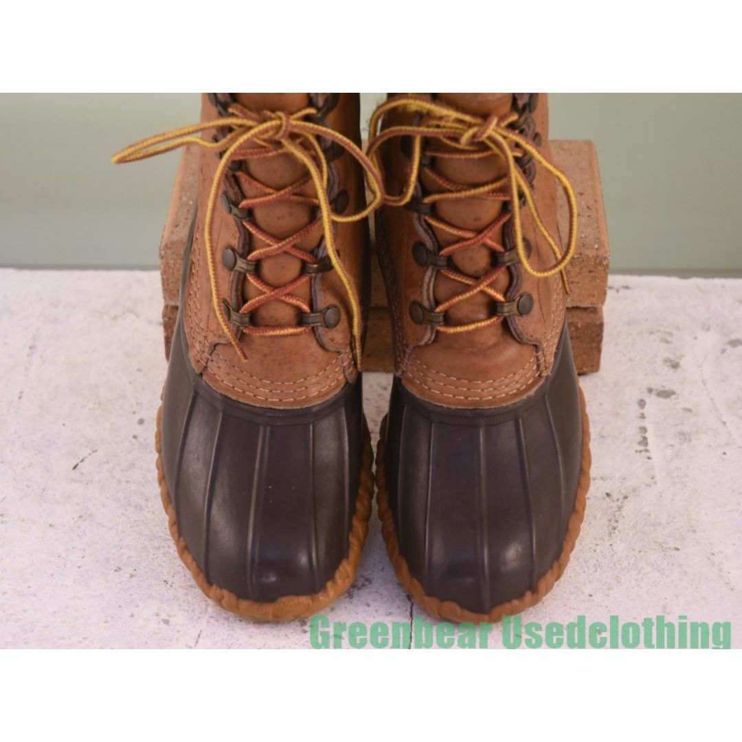 【在庫一掃】 USA製 - L.L.Bean L.L.ビーン 茶 ビーンブーツ ビンテージ 女性用