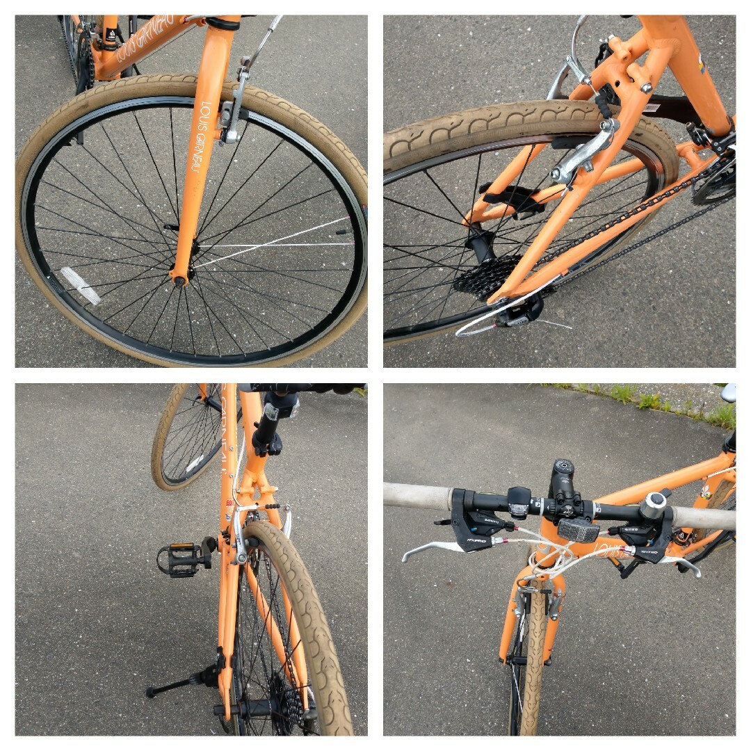 LOUIS VUITTON - LOUIS GARNEAU ルイガノ クロスバイクの通販 by LOUIS VUITTON - LOUIS GARNEAU ルイガノ クロスバイクの通販 by