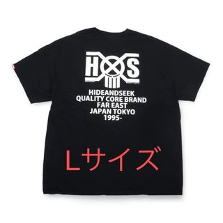 ハイドアンドシーク(HIDE AND SEEK)のHIDE AND SEEK HS×BH S/S Tee  BLACK Lサイズ(Tシャツ/カットソー(半袖/袖なし))