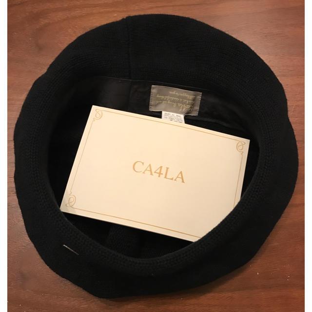 CA4LA(カシラ)のCA4LA  コットンベレー レディースの帽子(ハンチング/ベレー帽)の商品写真