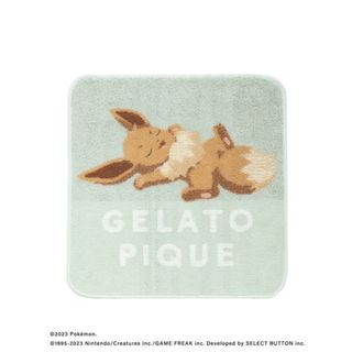 ジェラートピケ(gelato pique)の【完売品】ジェラートピケ　ポケモンスリープ　イーブイ　ハンドタオル　(ハンカチ)