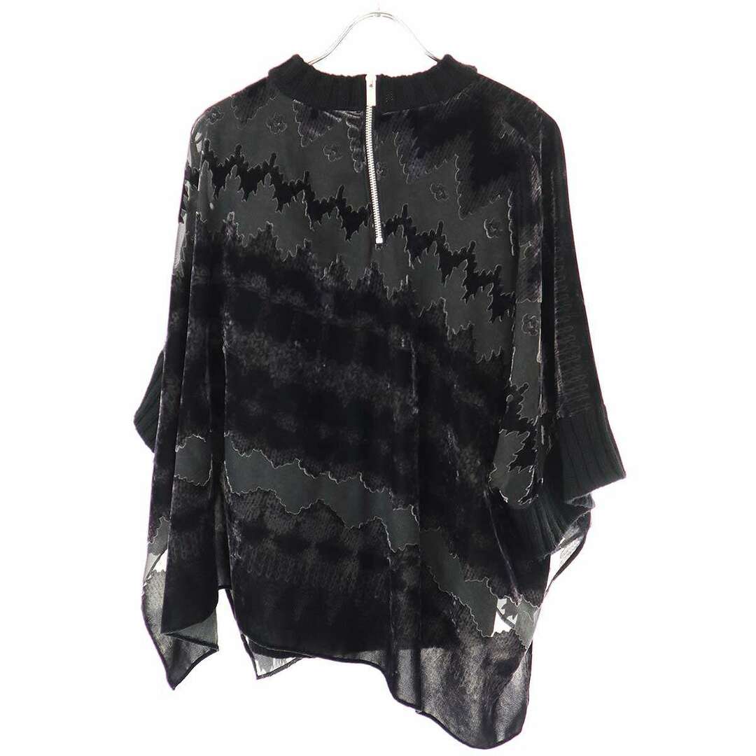 sacai - sacai サカイ 20AW ベルベットジャガードレイヤード sacai - sacai サカイ 20AW ベルベットジャガードレイヤード