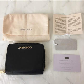 ジミーチュウ(JIMMY CHOO)のタグ 保存袋 カード 付 ジミーチュウ 二つ折り財布(財布)