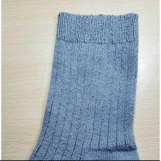 ブルーグレー　くつした(ソックス)
