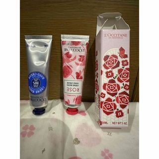 ロクシタン(L'OCCITANE)のロクシタン シアハンドクリーム 30mL /ローズハンドクリーム 30mL(ハンドクリーム)
