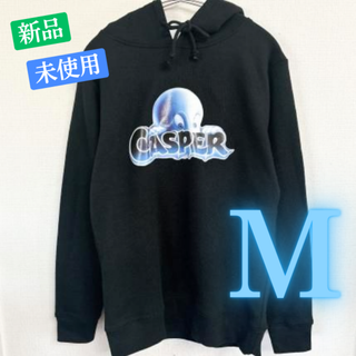 キャスパー Casper フード パーカー ブラック(パーカー)